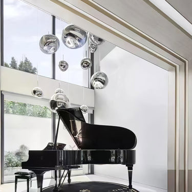 Multi Lava Round Chandelier - LUUGAA