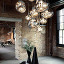 Multi Lava Round Chandelier - LUUGAA