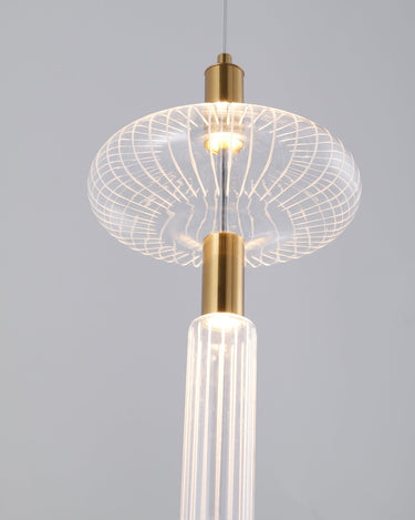 Multi - tube Glass Pendant Light - LUUGAA