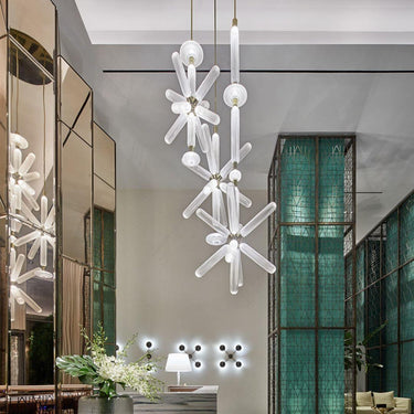 Multi - tube Glass Pendant Light - LUUGAA