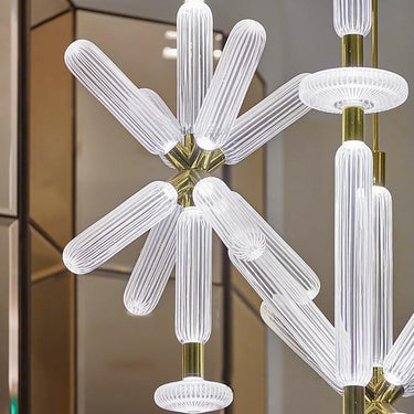 Multi - tube Glass Pendant Light - LUUGAA