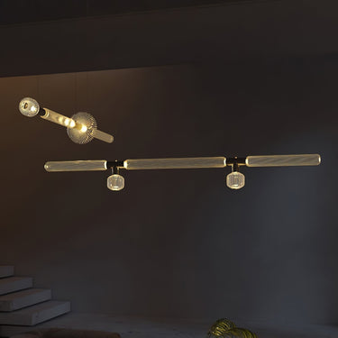 Multi - tube Glass Pendant Light - LUUGAA