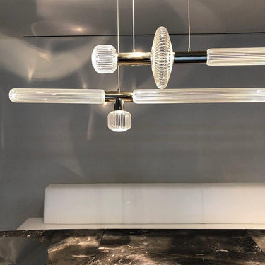 Multi - tube Glass Pendant Light - LUUGAA