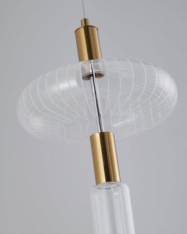 Multi - tube Glass Pendant Light - LUUGAA