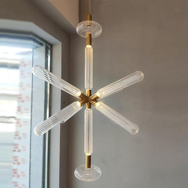 Multi - tube Glass Pendant Light - LUUGAA