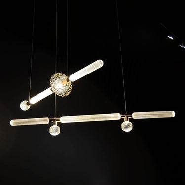 Multi - tube Glass Pendant Light - LUUGAA