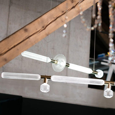 Multi - tube Glass Pendant Light - LUUGAA