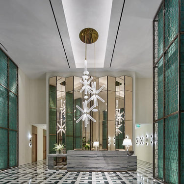 Multi - tube Glass Pendant Light - LUUGAA