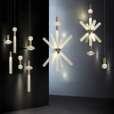 Multi - tube Glass Pendant Light - LUUGAA