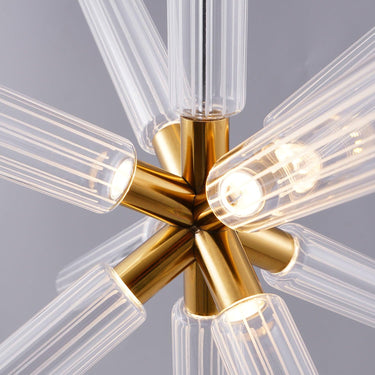 Multi - tube Glass Pendant Light - LUUGAA