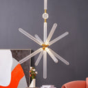 Multi - tube Glass Pendant Light - LUUGAA
