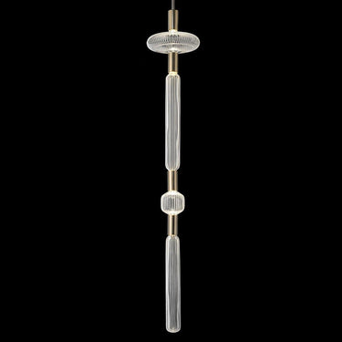 Multi - tube Glass Pendant Light - LUUGAA