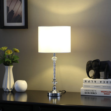 Multicolor Prism Spiral Crystal Table Lamp - LUUGAA