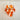 Murano Orange Disk Glass Chandelier - LUUGAA