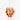 Murano Orange Disk Glass Chandelier - LUUGAA