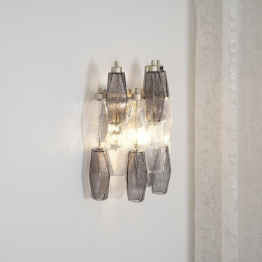 Murano Rhombus Glass Wall Lamp - LUUGAA