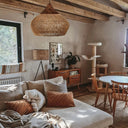 Natura Braided Rattan Pendant Lamp - LUUGAA
