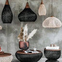 Natura Braided Rattan Pendant Lamp - LUUGAA