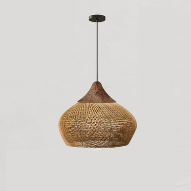 Natura Braided Rattan Pendant Lamp - LUUGAA