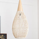 Natura Braided Rattan Pendant Lamp - LUUGAA