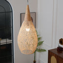 Natura Braided Rattan Pendant Lamp - LUUGAA