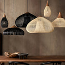Natura Braided Rattan Pendant Lamp - LUUGAA