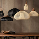 Natura Braided Rattan Pendant Lamp - LUUGAA