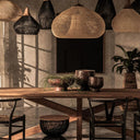 Natura Braided Rattan Pendant Lamp - LUUGAA