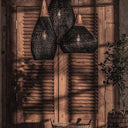 Natura Braided Rattan Pendant Lamp - LUUGAA