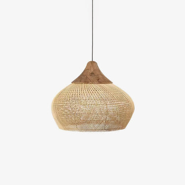 Natura Braided Rattan Pendant Lamp - LUUGAA