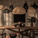 Natura Braided Rattan Pendant Lamp - LUUGAA
