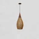 Natura Braided Rattan Pendant Lamp - LUUGAA