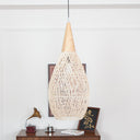 Natura Braided Rattan Pendant Lamp - LUUGAA