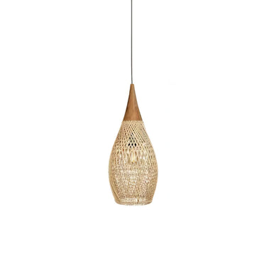 Natura Braided Rattan Pendant Lamp - LUUGAA