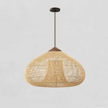 Natura Braided Rattan Pendant Lamp - LUUGAA