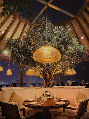 Natura Braided Rattan Pendant Lamp - LUUGAA