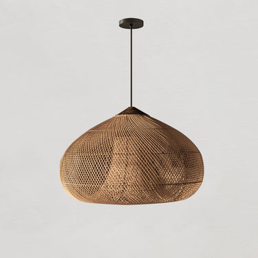 Natura Braided Rattan Pendant Lamp - LUUGAA