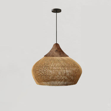 Natura Braided Rattan Pendant Lamp - LUUGAA