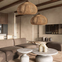 Natura Braided Rattan Pendant Lamp - LUUGAA