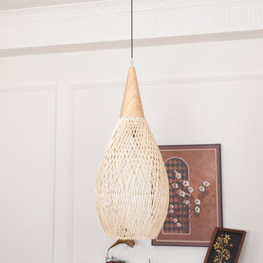Natura Braided Rattan Pendant Lamp - LUUGAA