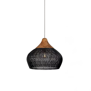Natura Braided Rattan Pendant Lamp - LUUGAA