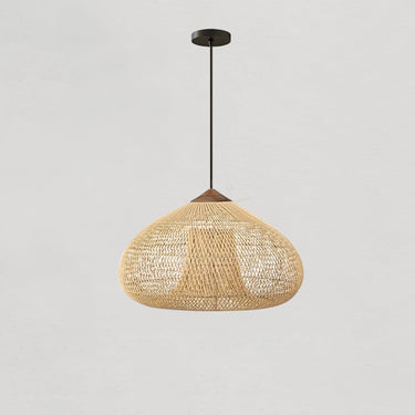 Natura Braided Rattan Pendant Lamp - LUUGAA