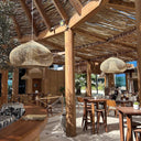Natura Braided Rattan Pendant Lamp - LUUGAA