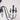Noir Candelabra Chandelier - LUUGAA