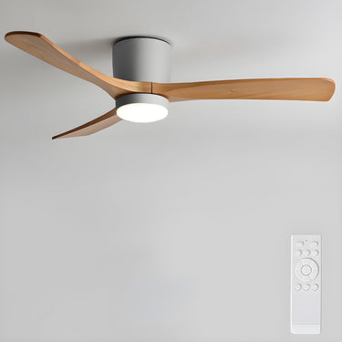 Nordic Wooden Ceiling Fan Light - LUUGAA