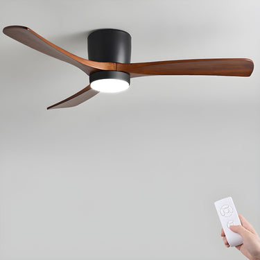Nordic Wooden Ceiling Fan Light - LUUGAA
