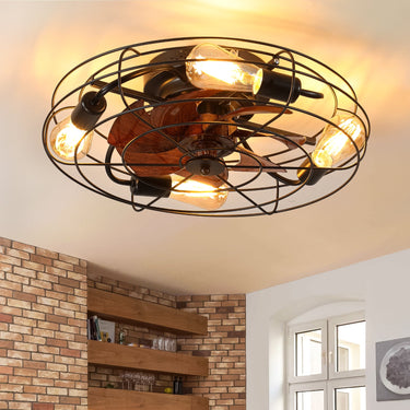 Orlando Vintage Ceiling Fan Light - LUUGAA