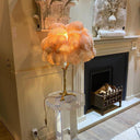 Ostrich Feather Table Lamp - LUUGAA