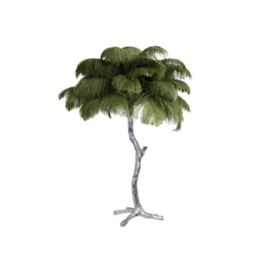 Ostrich Feather Table Lamp - LUUGAA