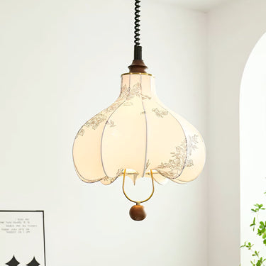Pear Fabric Pendant Lamp - LUUGAA
